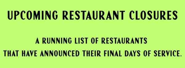 FAVORITE CLOSED RESTAURANTS visual data 3
